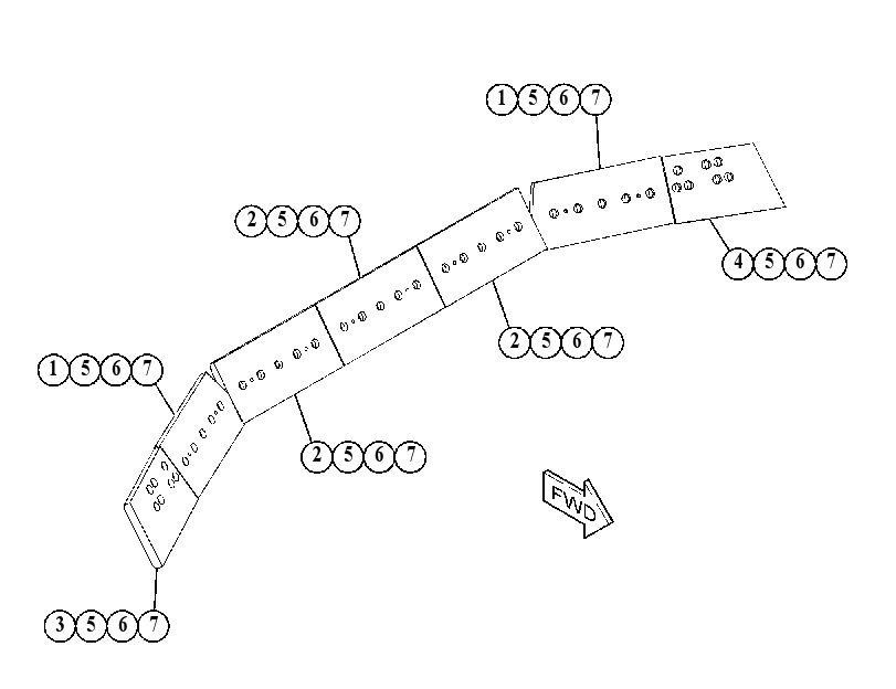 Зуб и режущая кромка 5072952 CAT