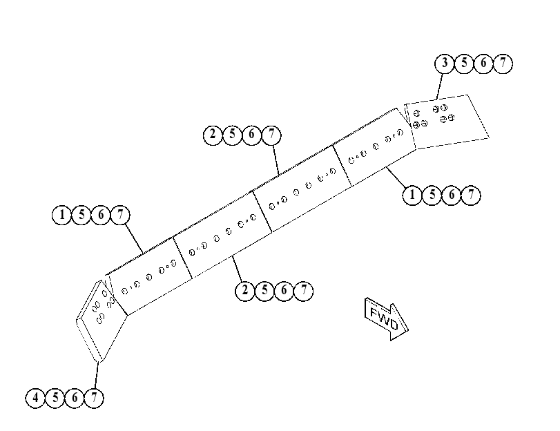 Зуб и режущая кромка 5072945 CAT