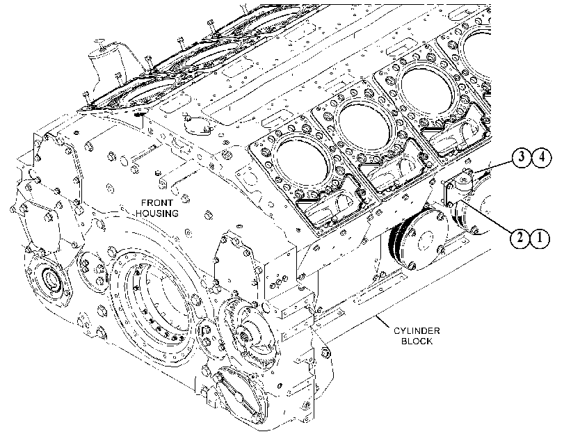 Крепление датчика 5151213 CAT