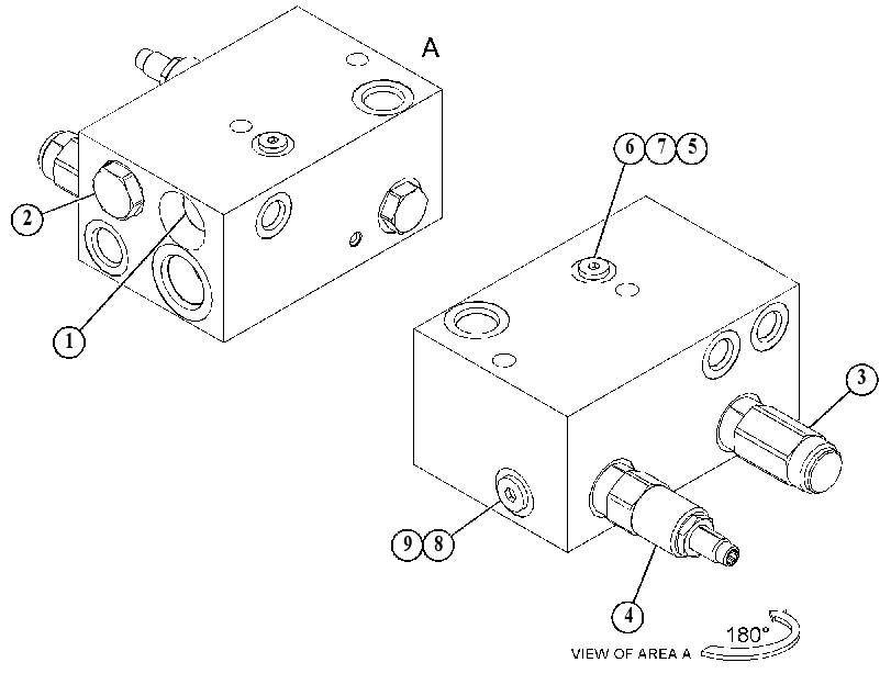 VALVE GP-ACCUMULATOR CHARGING 4921948 CAT