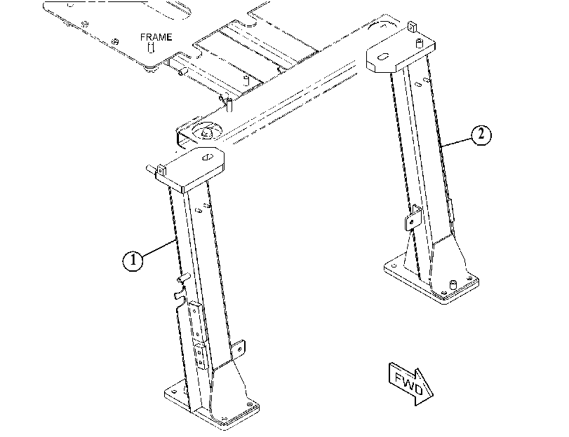 SUPPORT GP-FRAME 4766345 CAT