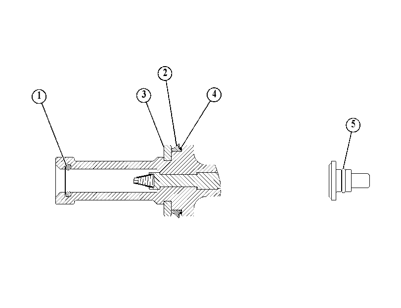 EXTENSION AS-SPARK PLUG 4374108 CAT