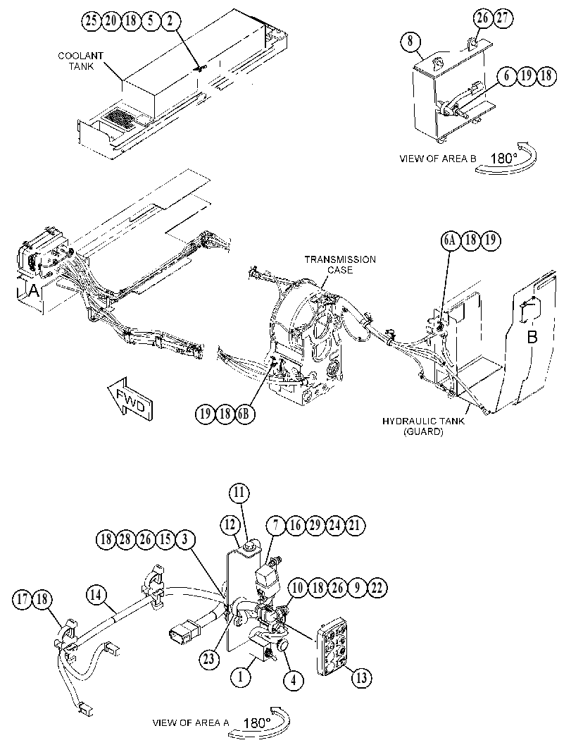WIRING GP-SERVICE CENTER 5001820 CAT