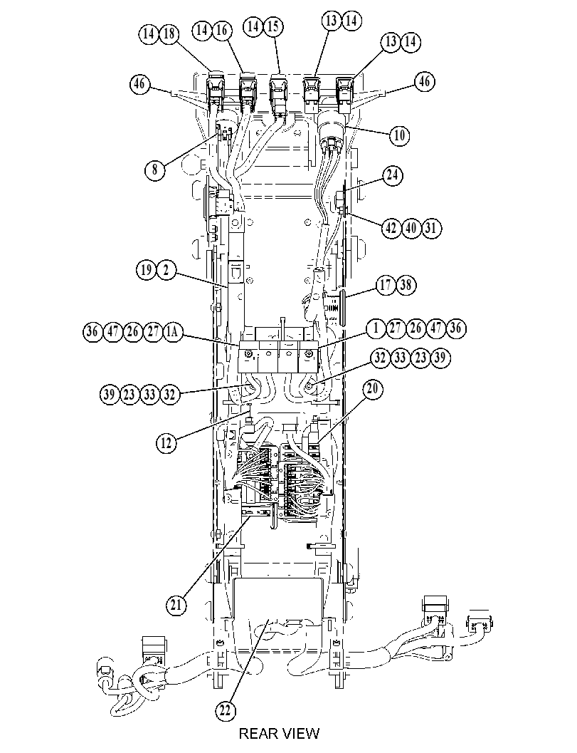 WIRING GP-STEERING CONSOLE 5186849 CAT