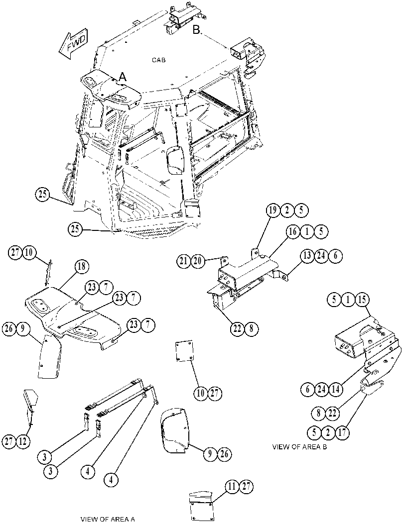 INSTALLATION GP-CAB 5057260 CAT