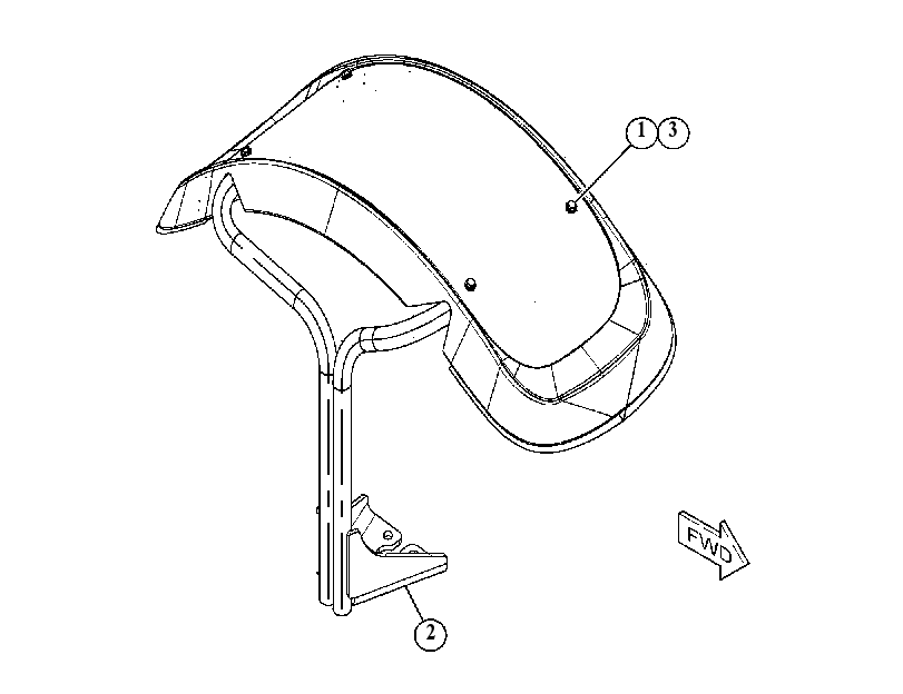 KIT-FENDER 5066215 CAT