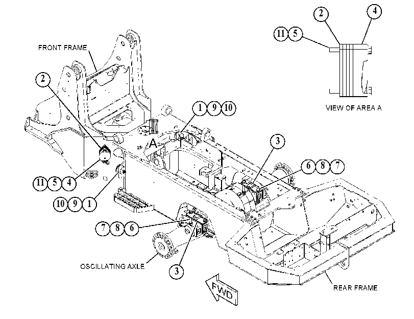HARDWARE GP-MOUNTING 5235980 CAT