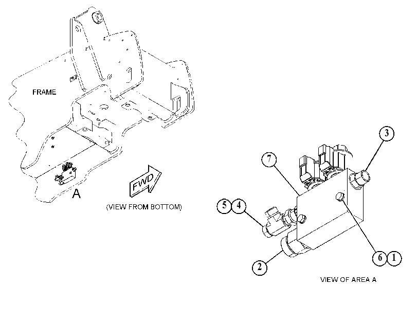 VALVE & MTG GP-BRAKE 4832999 CAT