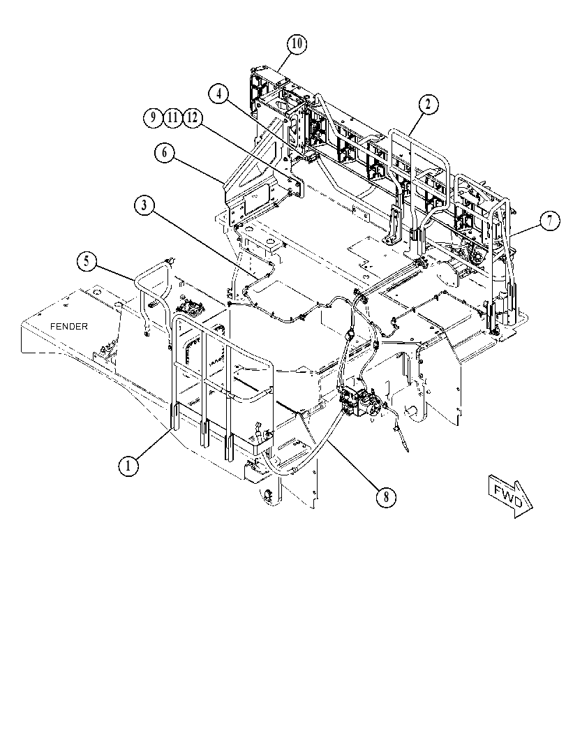 LADDER AR 5073688 CAT