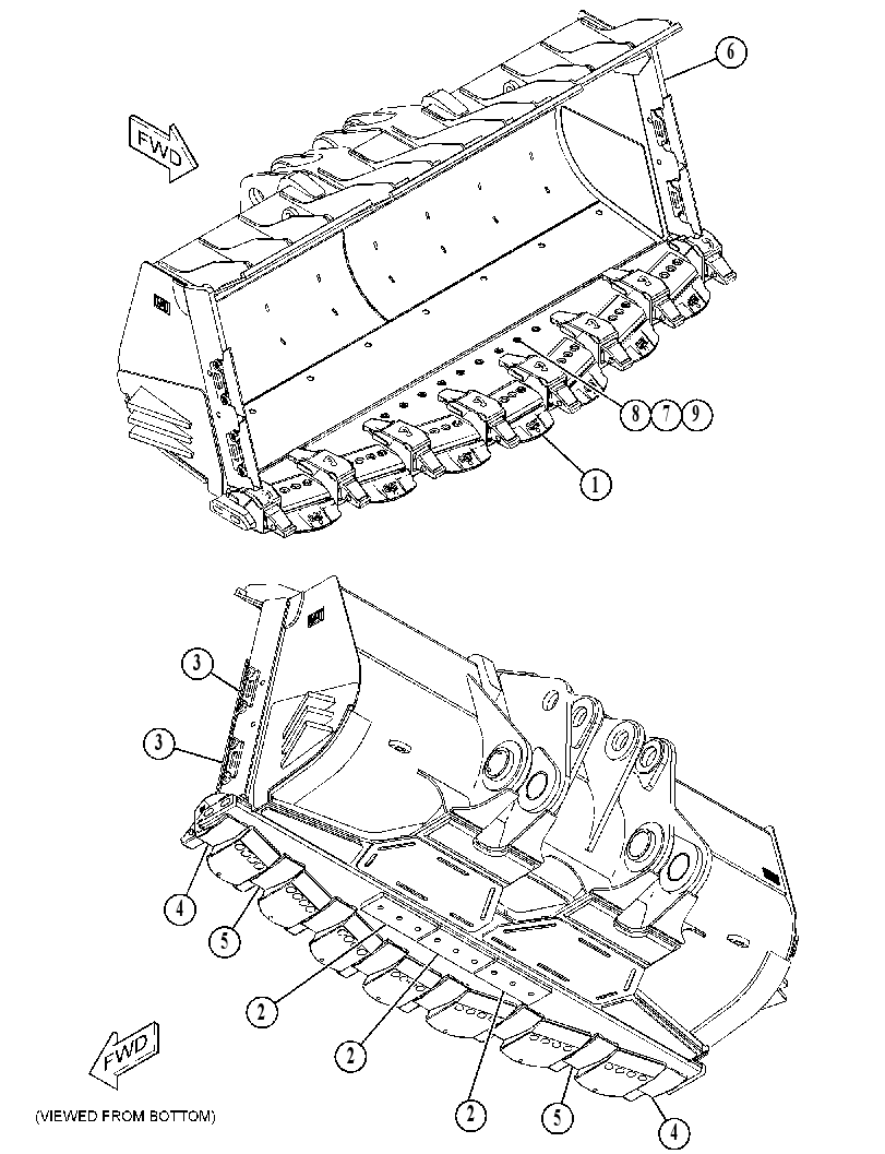 BUCKET GP-HEAVY DUTY ROCK 4969914 CAT