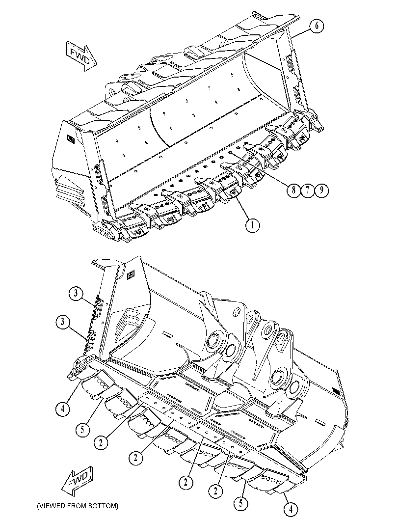 BUCKET GP-HEAVY DUTY ROCK 4969916 CAT
