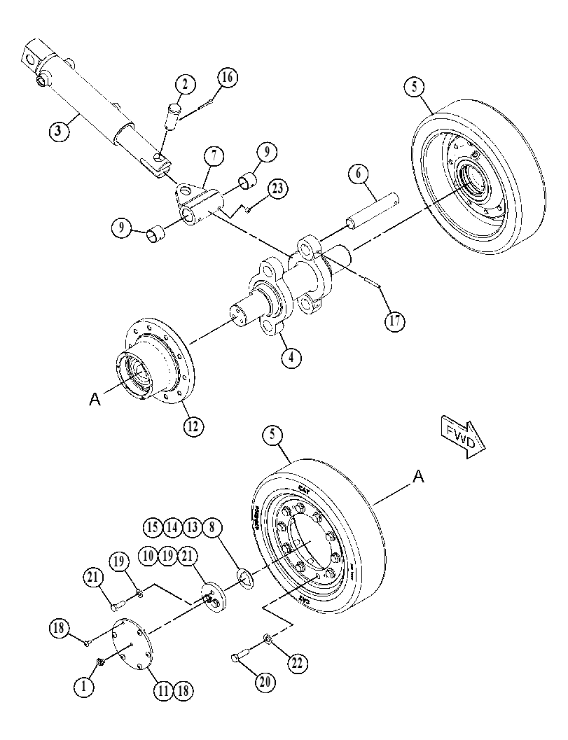 TENSIONER GP-TRACK 4755200 CAT
