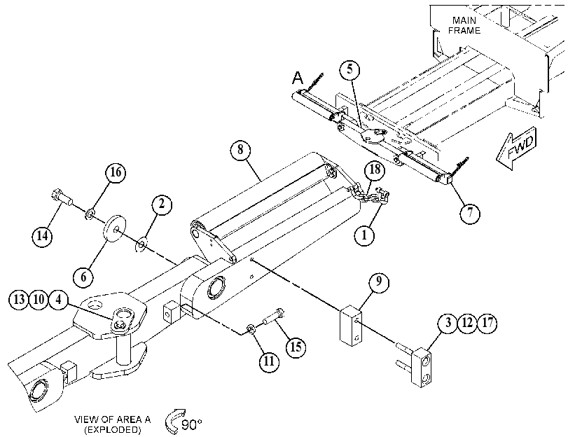 ROLLER GP-PUSH 4589060 CAT