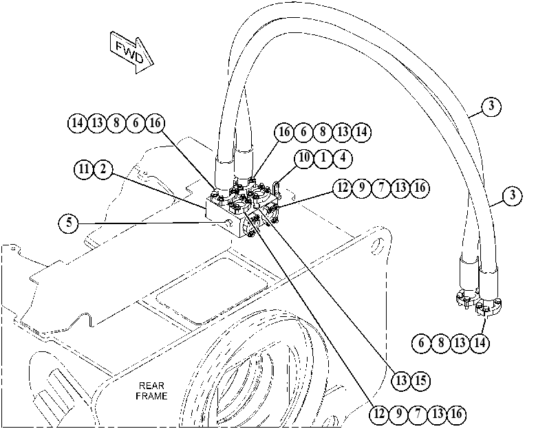 CONTROL GP-HOIST 4706349 CAT