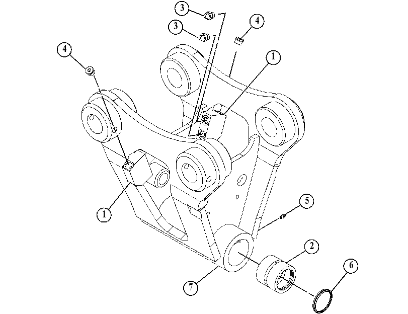 PIVOT GP-TILT BUCKET 3579835 CAT