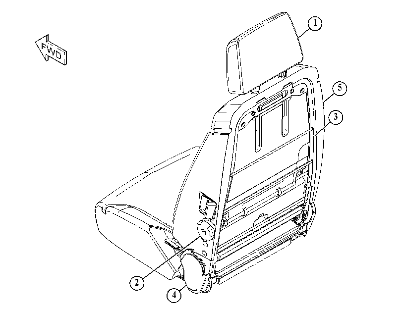 KIT-SEAT 4821600 CAT