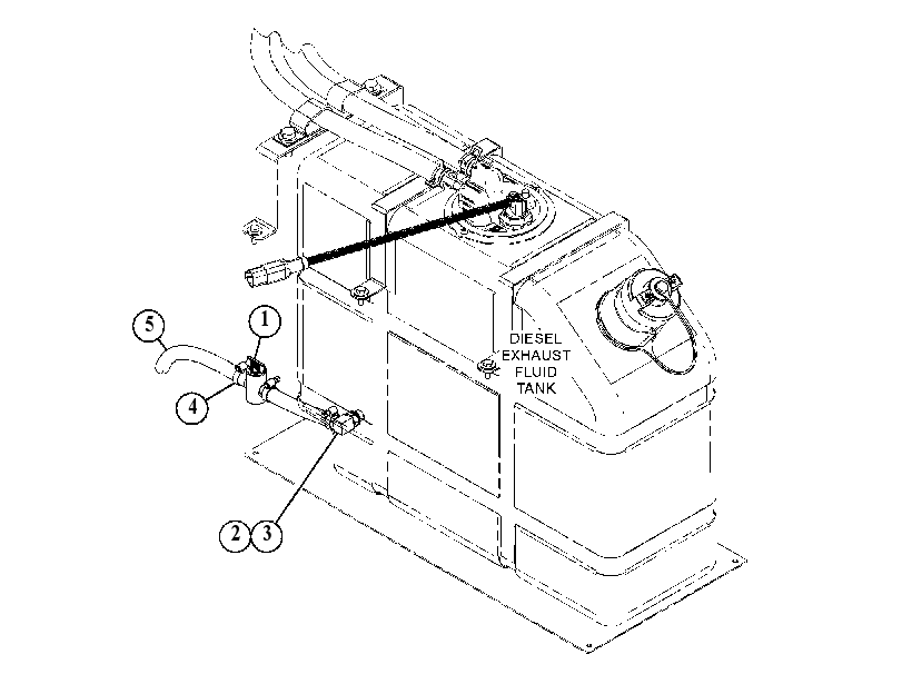 DRAIN GP-DIESEL EXHAUST FLUID 5084613 CAT