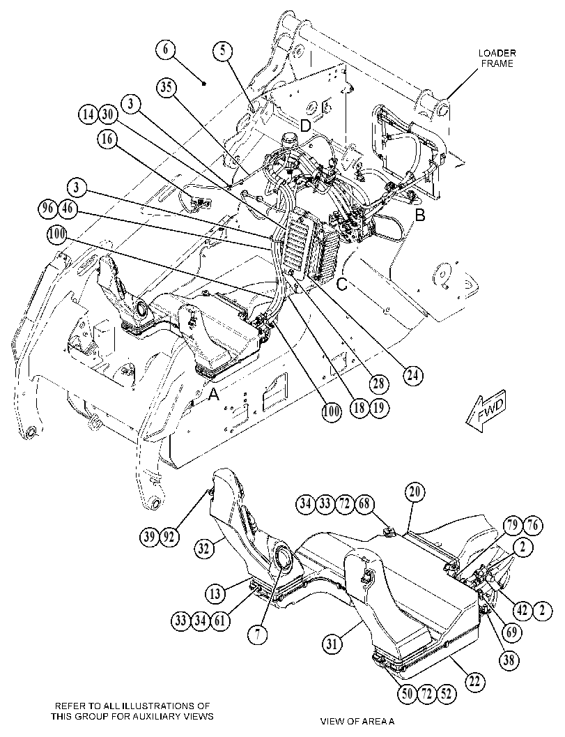 KIT-AIR COND & HEATER INSTL 5081864 CAT