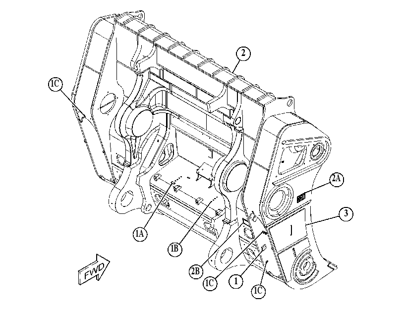 BULLDOZER AS-WEAR 5008493 CAT