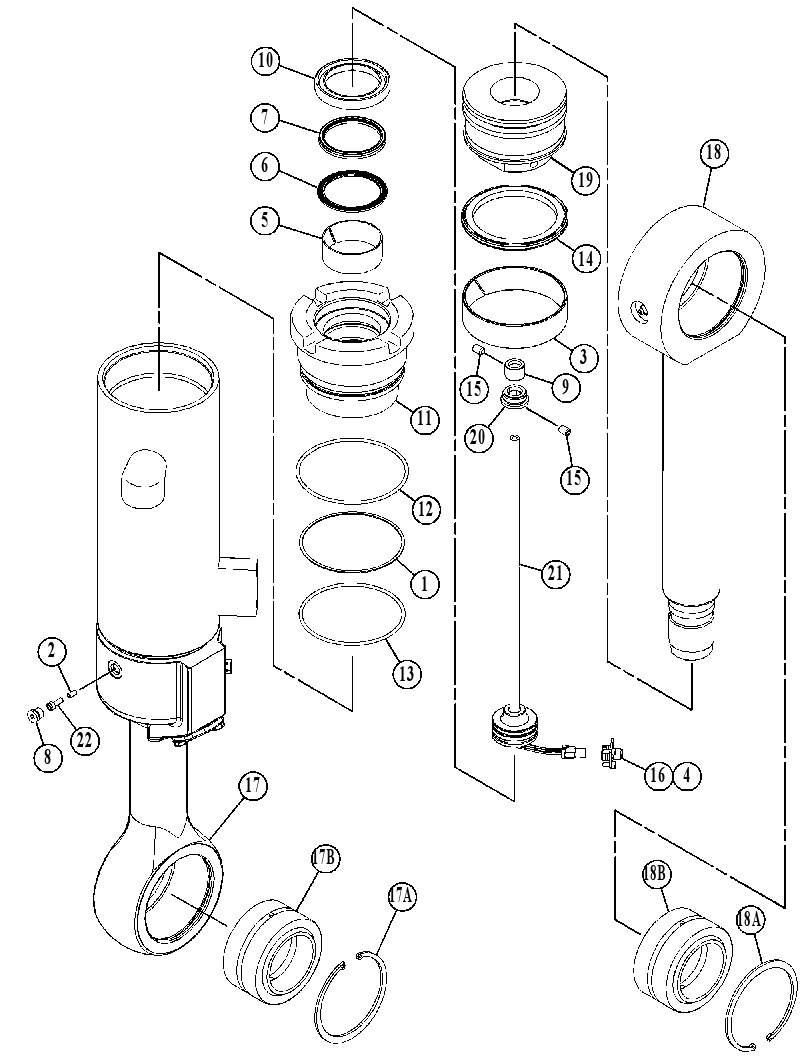 CYLINDER GP-BULLDOZER TILT 4790362 CAT