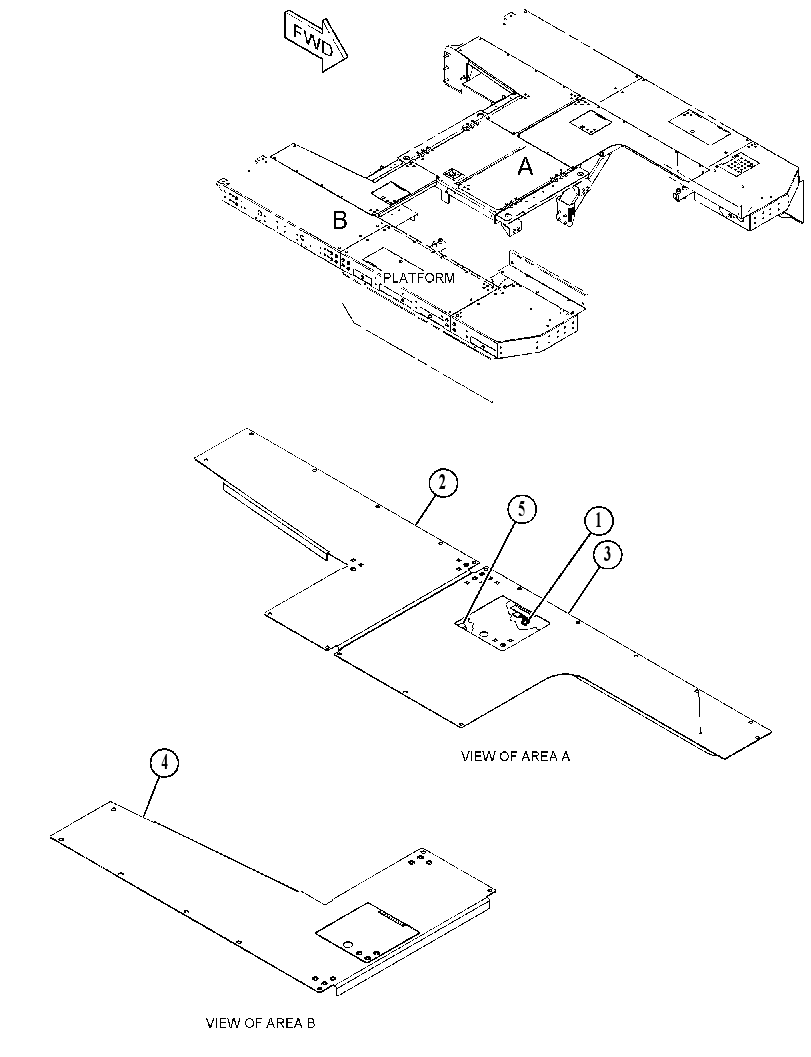 PANEL GP-PLATFORM 4979215 CAT