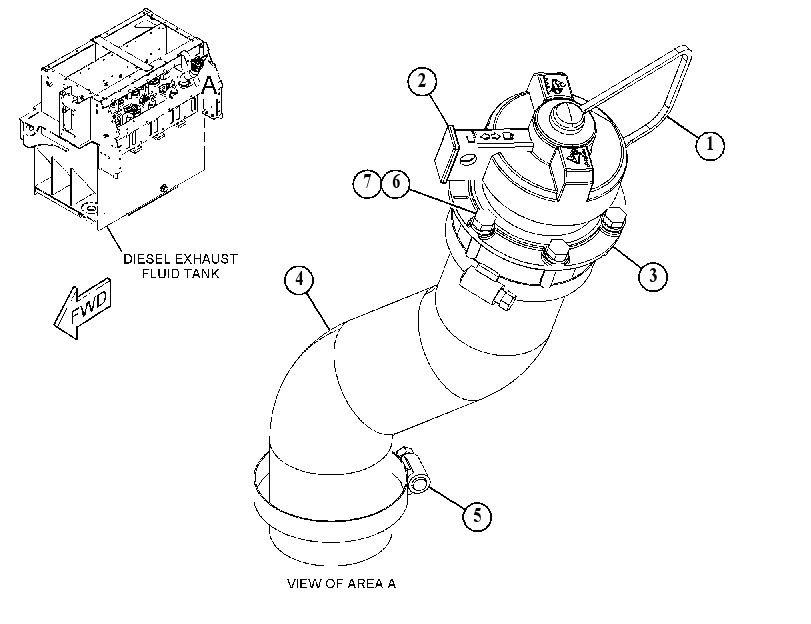 FILLER GP-DIESEL EXHAUST FLUID 4777443 CAT