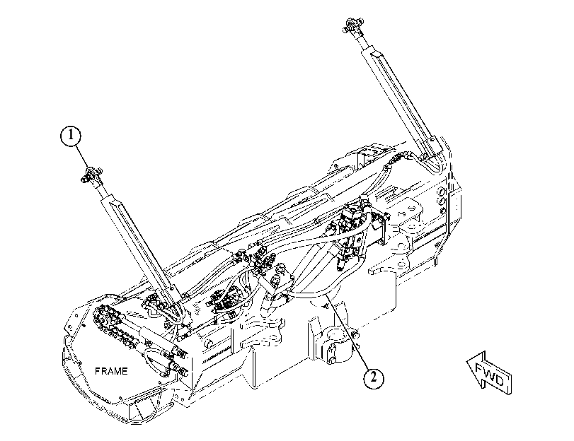 HYDRAULIC GP-MULCHING HEAD 5049164 CAT