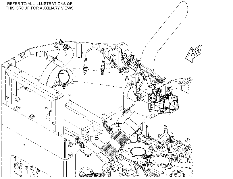 SENSOR & MTG GP-SOOT 4651050 CAT