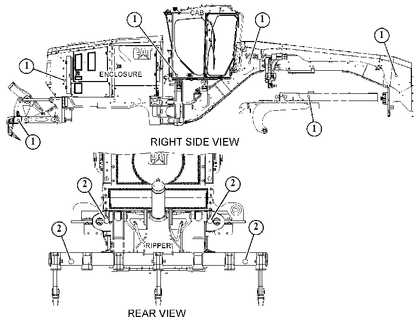 REFLECTOR GP 3685744 CAT
