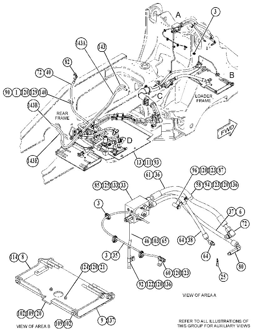 KIT-AXLE OIL COOLER 4308098 CAT