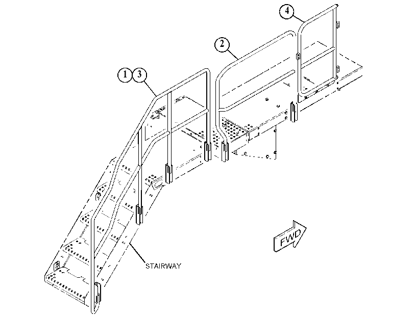 GUARDRAIL GP 4870568 CAT
