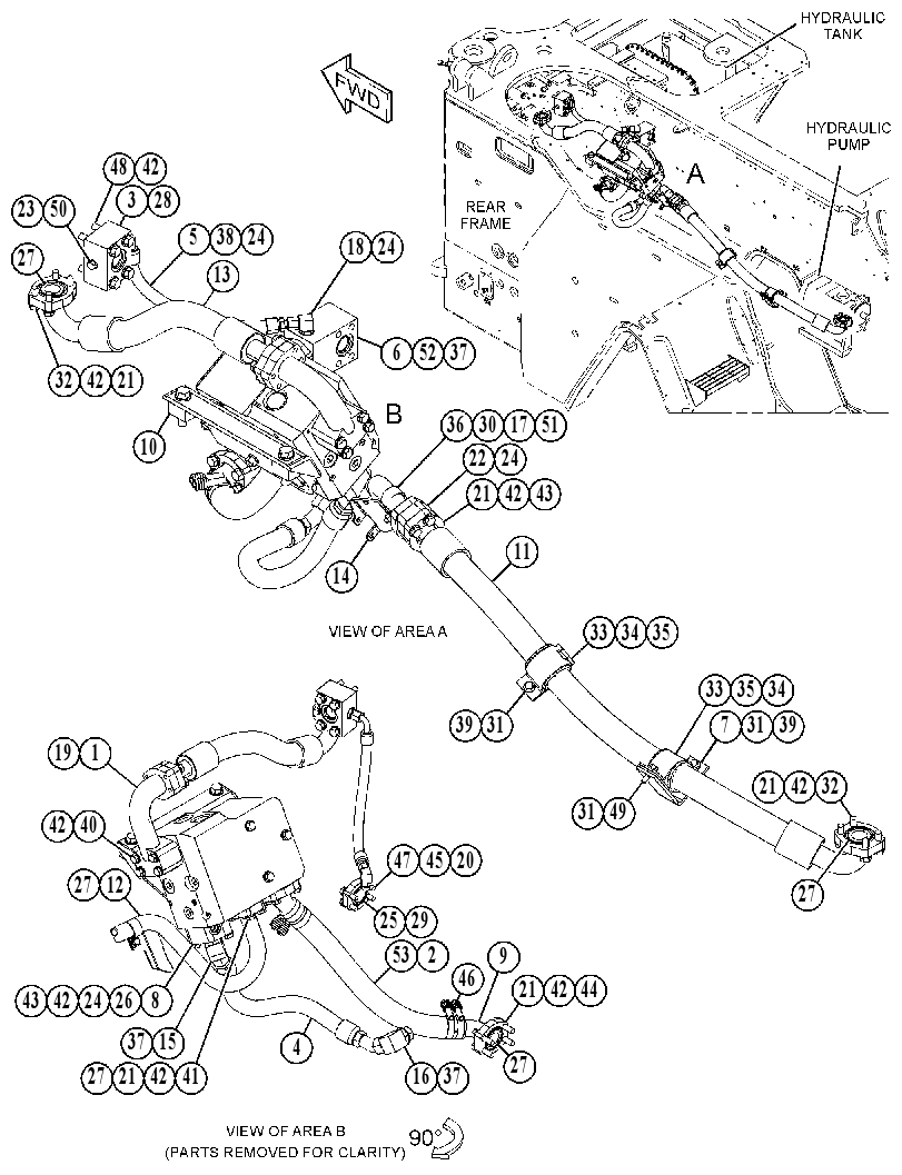 VALVE & LINES GP-SEC STEERING 4480759 CAT