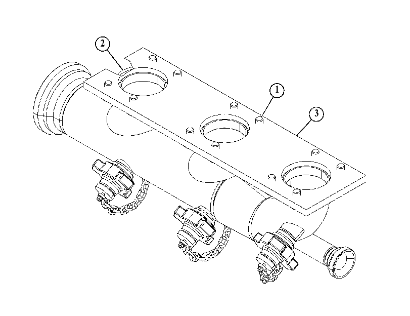 MANIFOLD & MOUNTING GP 5121906 CAT