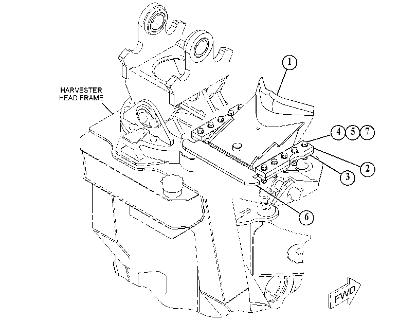 KNIFE AS-DELIMBING 4404629 CAT