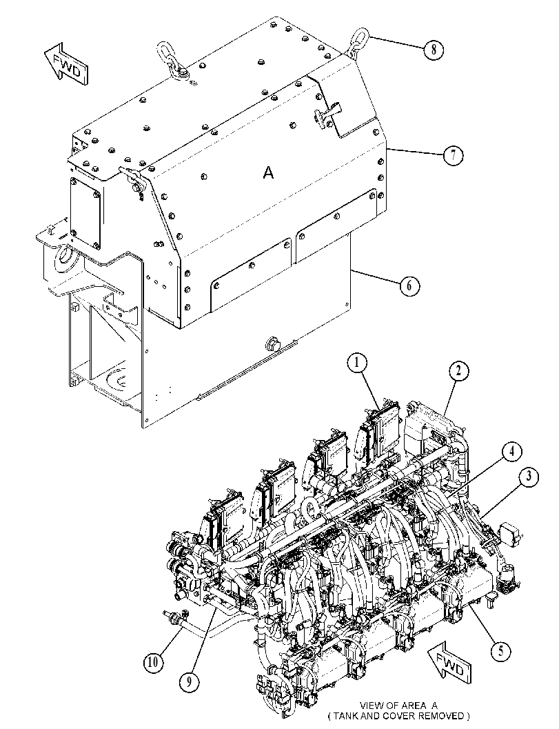 MODULE GP-DIESEL EXHAUST FLUID 4735566 CAT