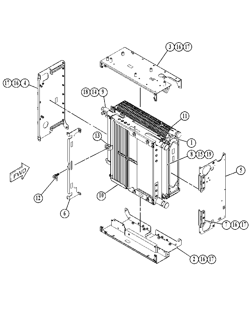 MODULE GP-COOLING 4941223 CAT