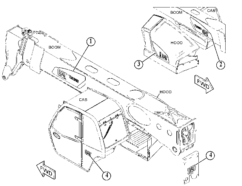 Плёнка 5033986 CAT