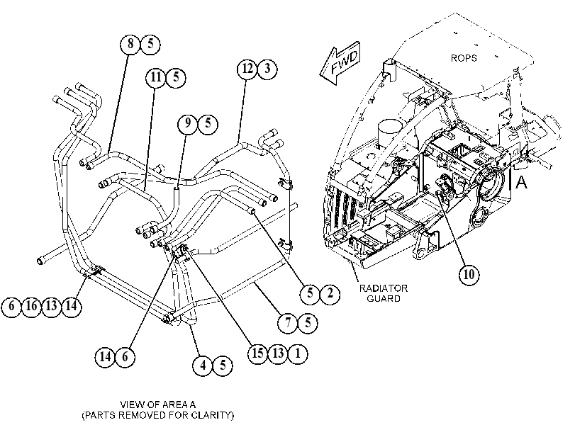 CASE & FRAME AS 4723806 CAT