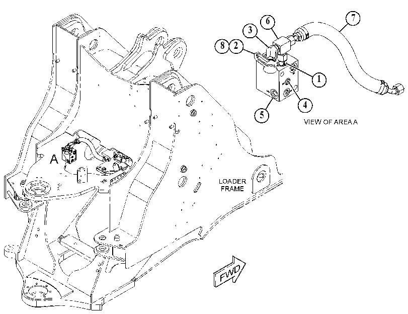 MANIFOLD GP-HYDRAULIC 5003666 CAT