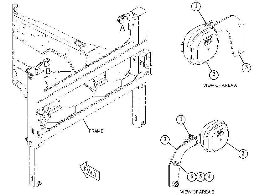 LIGHTING GP-REAR 4829468 CAT