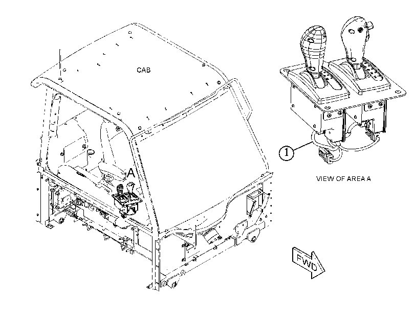 CONTROL GP-XMSN & EJECTOR 4773855 CAT