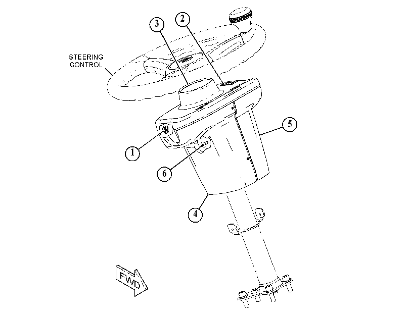 CONSOLE GP-FRONT 4894720 CAT
