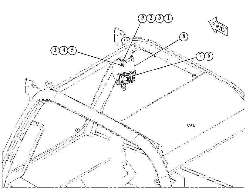 INDICATOR GP-LOAD 4488662 CAT