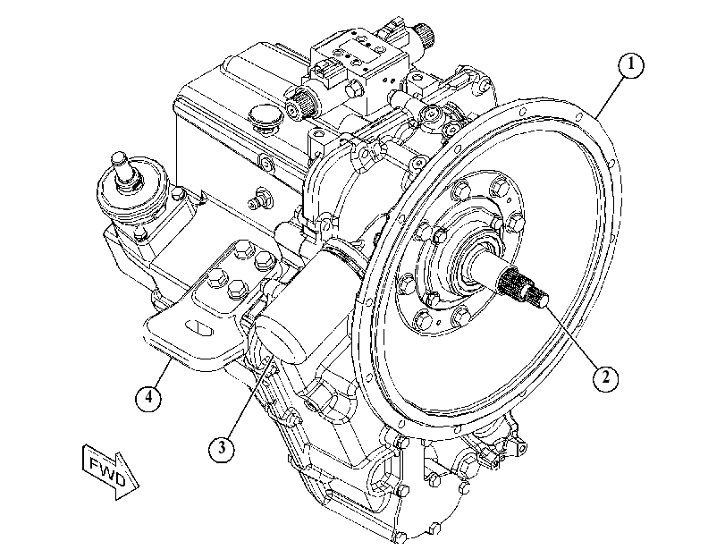 TRANSMISSION AR-DIRECT DRIVE 4783078 CAT