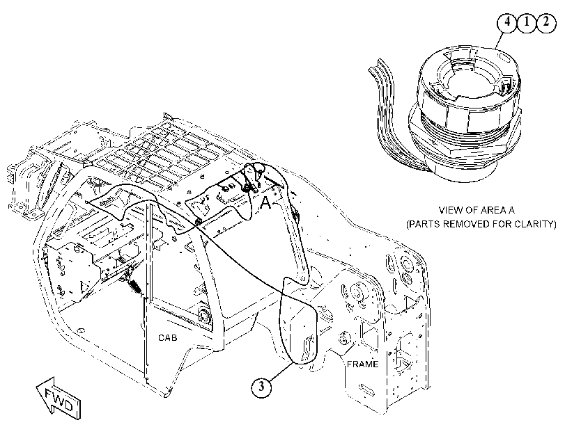 Проводка связи 5248432 CAT