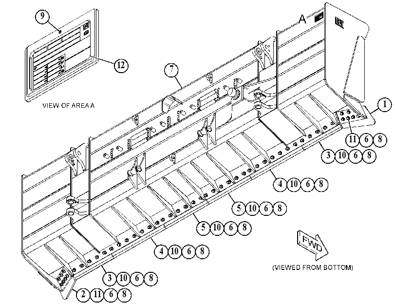 BLADE GP-UNIVERSAL 4997655 CAT