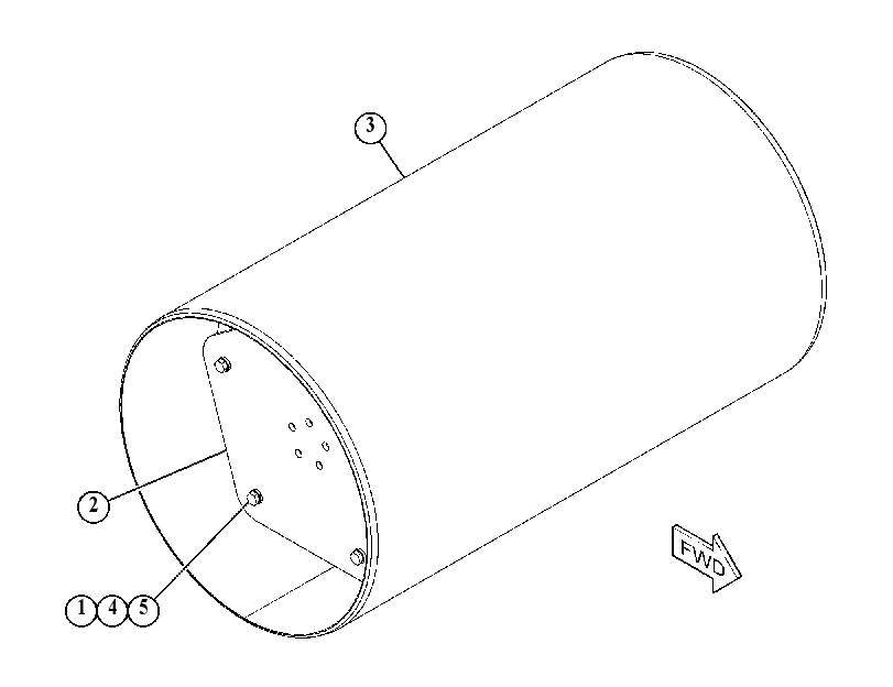 DRUM GP-COMPACTOR 5066828 CAT
