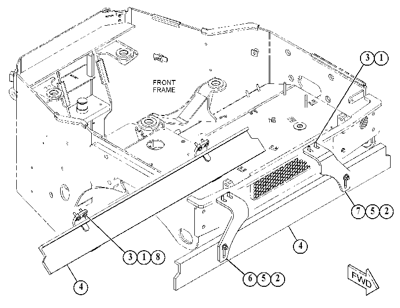 SCRAPER GP-DRUM 5219223 CAT