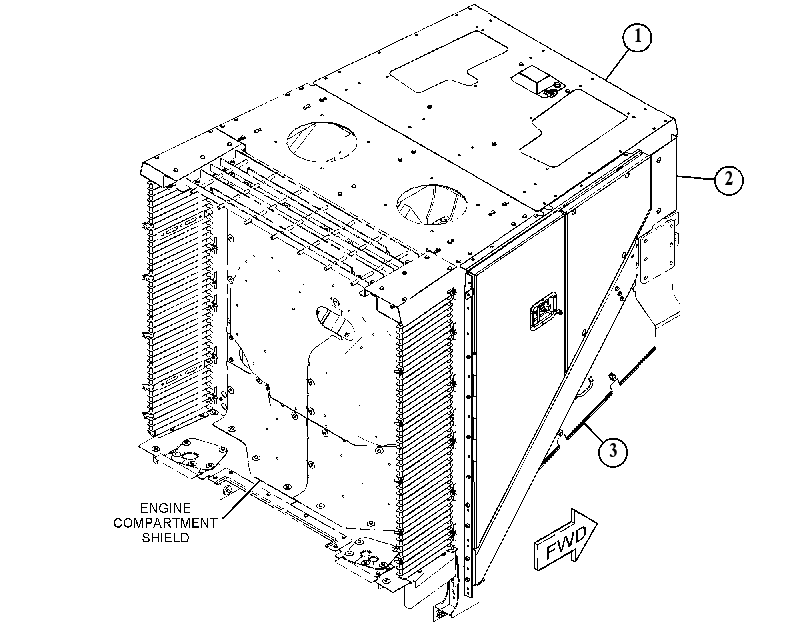 Панель боковая 5106240 CAT