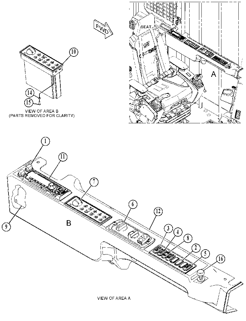 CONSOLE AS 5105748 CAT